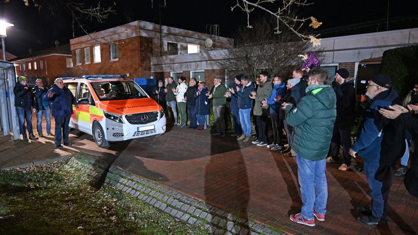 Großer Empfang für "Zoffi".