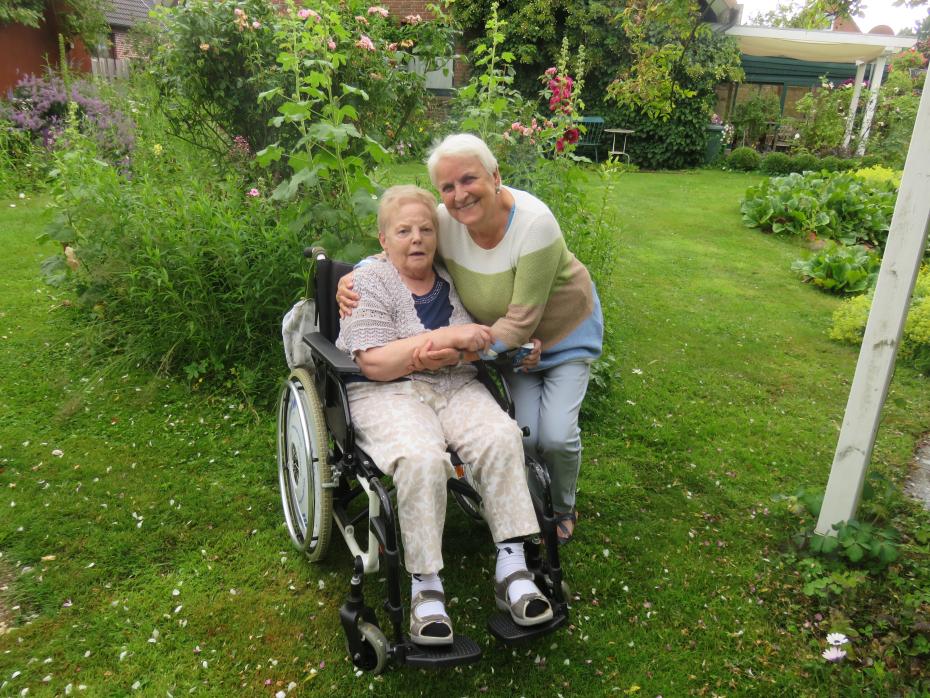 Wunschfahrt zum Garten der Freundin